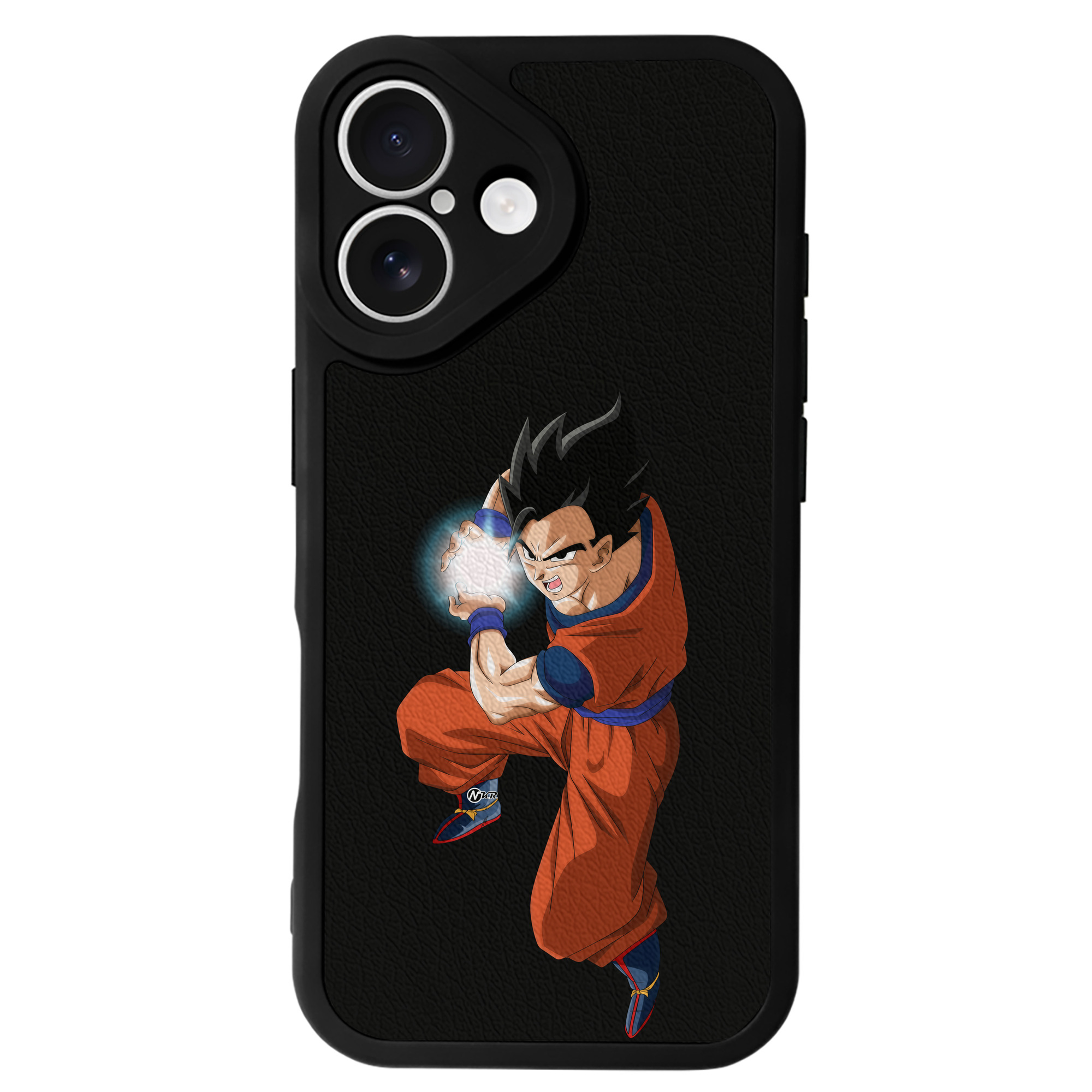 （画像用） ドラゴンボール 孫 悟飯（そんごはん）DRAGON BALL Son Gohan 【iPhone 16シリーズ対応】シリコンスマホケース（レザー調） 材質：シリコン